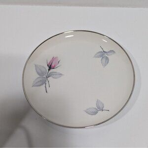 Syracuse China Bridal Rose Bread Plate Vintage Floral Design